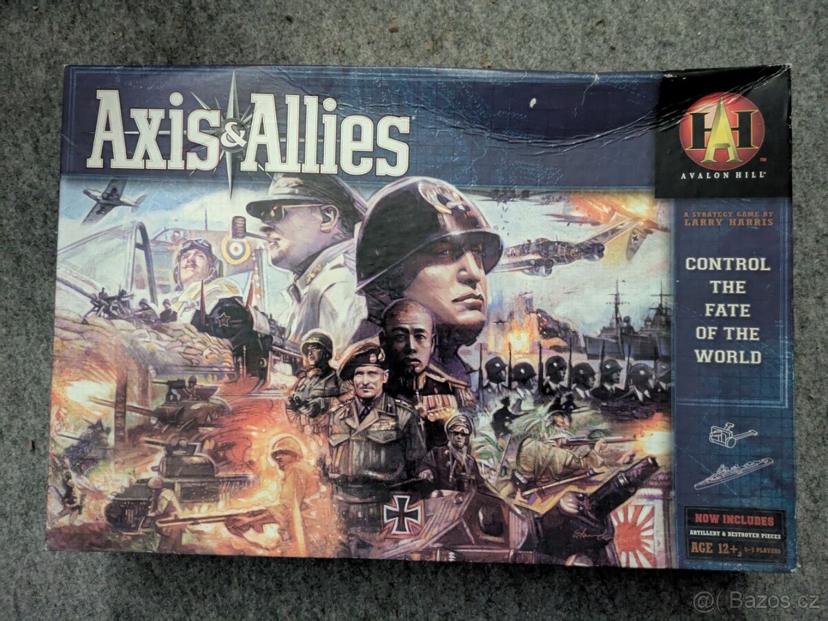 Desková hra Axis and Allies 2004