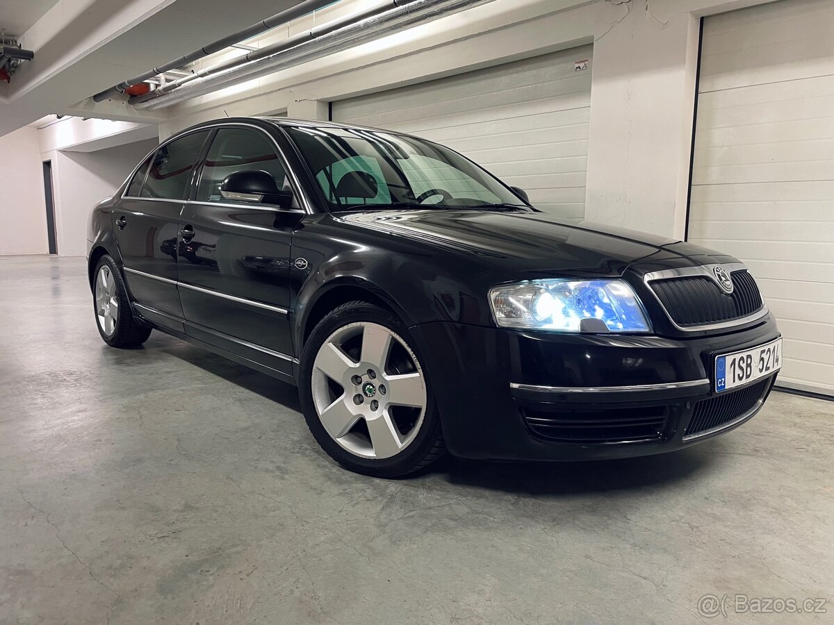 Škoda Superb 2.8 V6 L&K, DVD, Lednice, Footboard