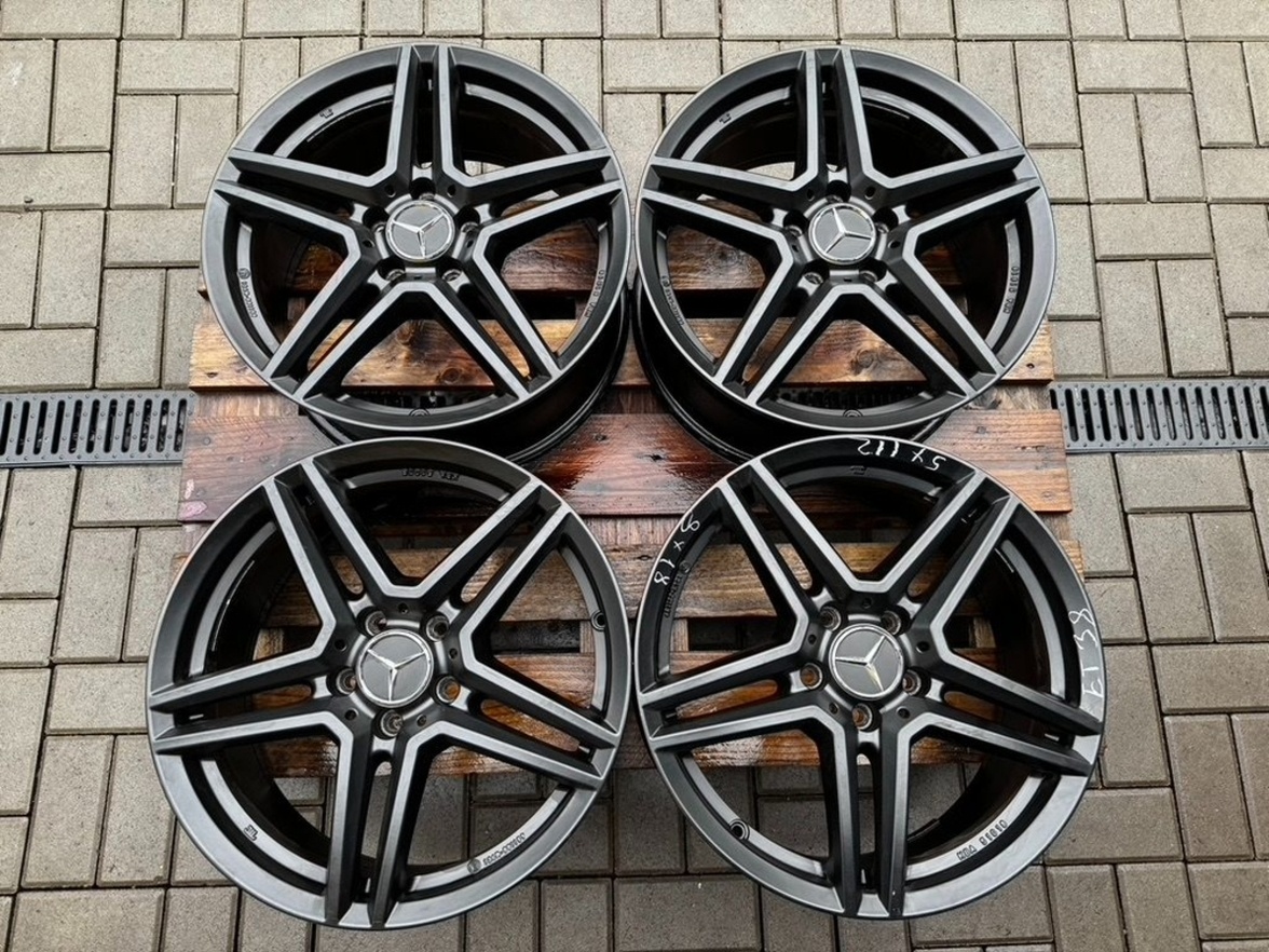 Alu kola, disky r18 5x112 Mercedes Black
