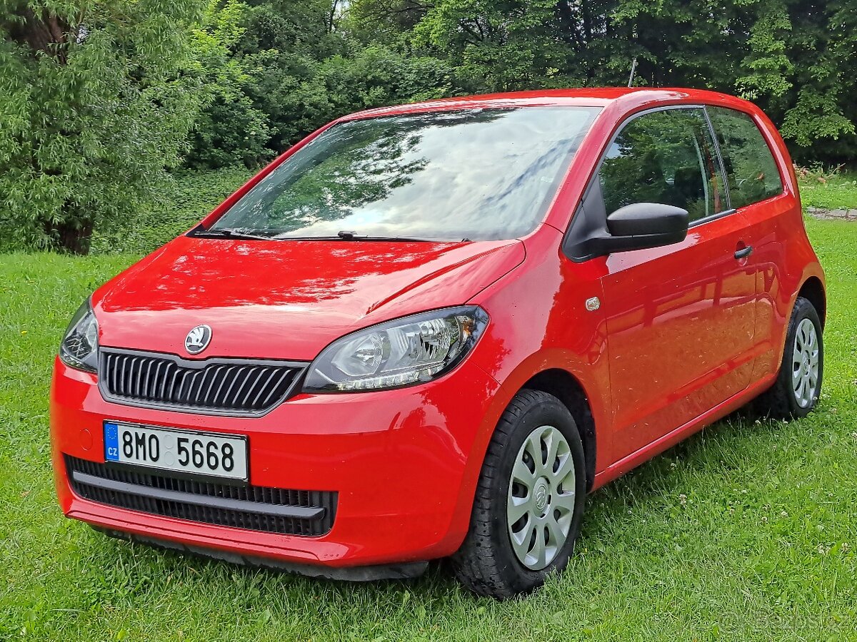 ŠKODA CITIGO 1.0MPi r.v.2017,servis Škoda,Po STK