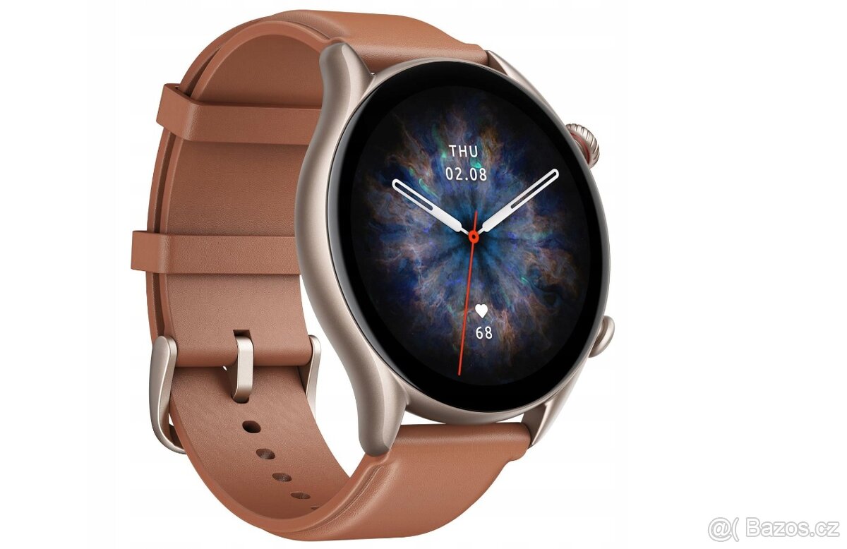 Chytré Hodinky Amazfit GTR 3 Pro hnědé