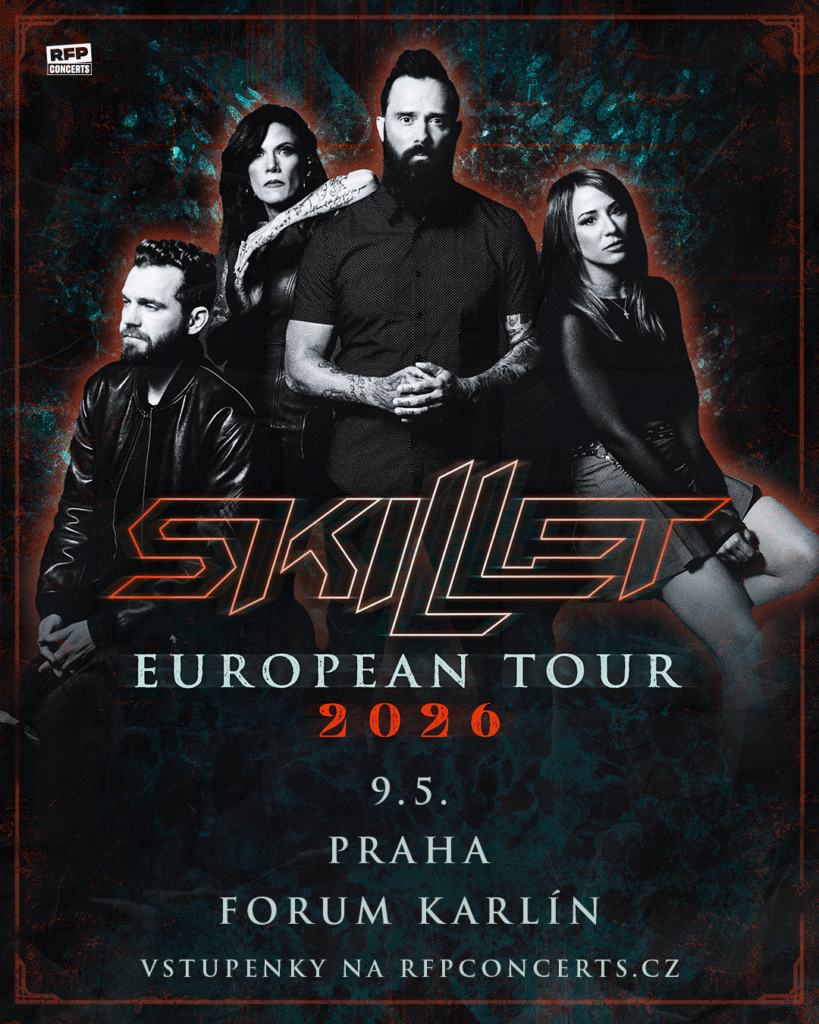 Skillet - 2ks - Golden circle před pódiem