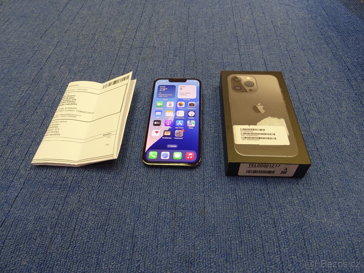 TOP Apple iPhone 13 PRO 128GB s DPH CZ záruka