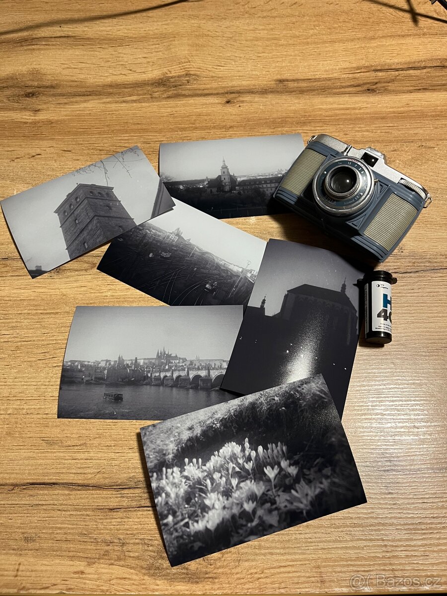 Starožitný fotoaparát Bilora Bella 3c funkční