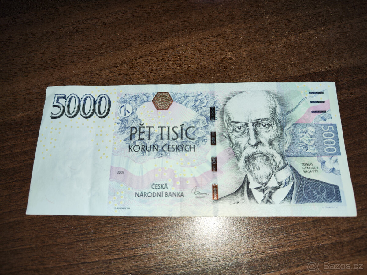 5000 KC s unikátním sériovým číslem