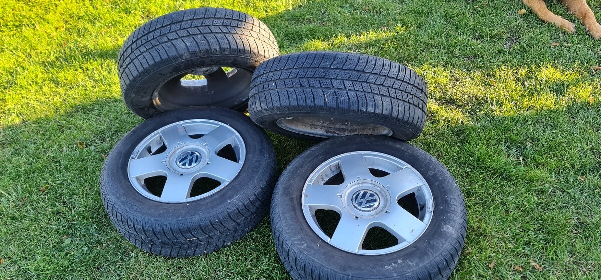 Zimni alu kola 195/65/15 5x100 Octavia 1, Golf IV