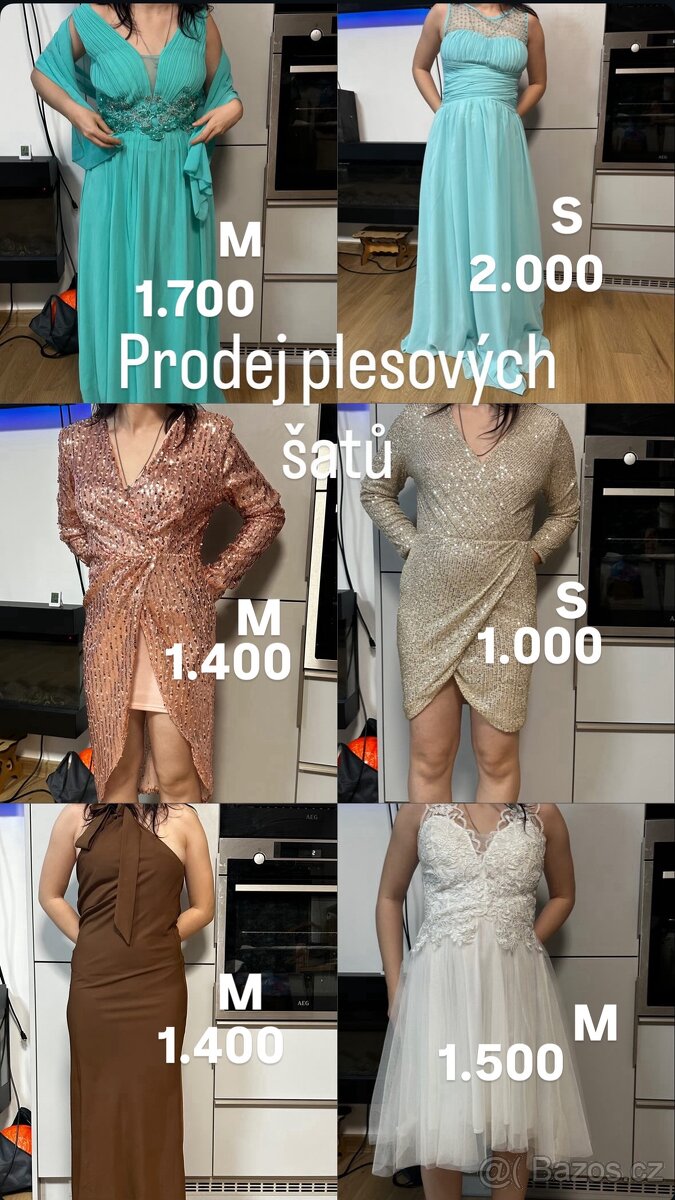 Společenské šaty/ Plesové šaty/ Maturitní šaty