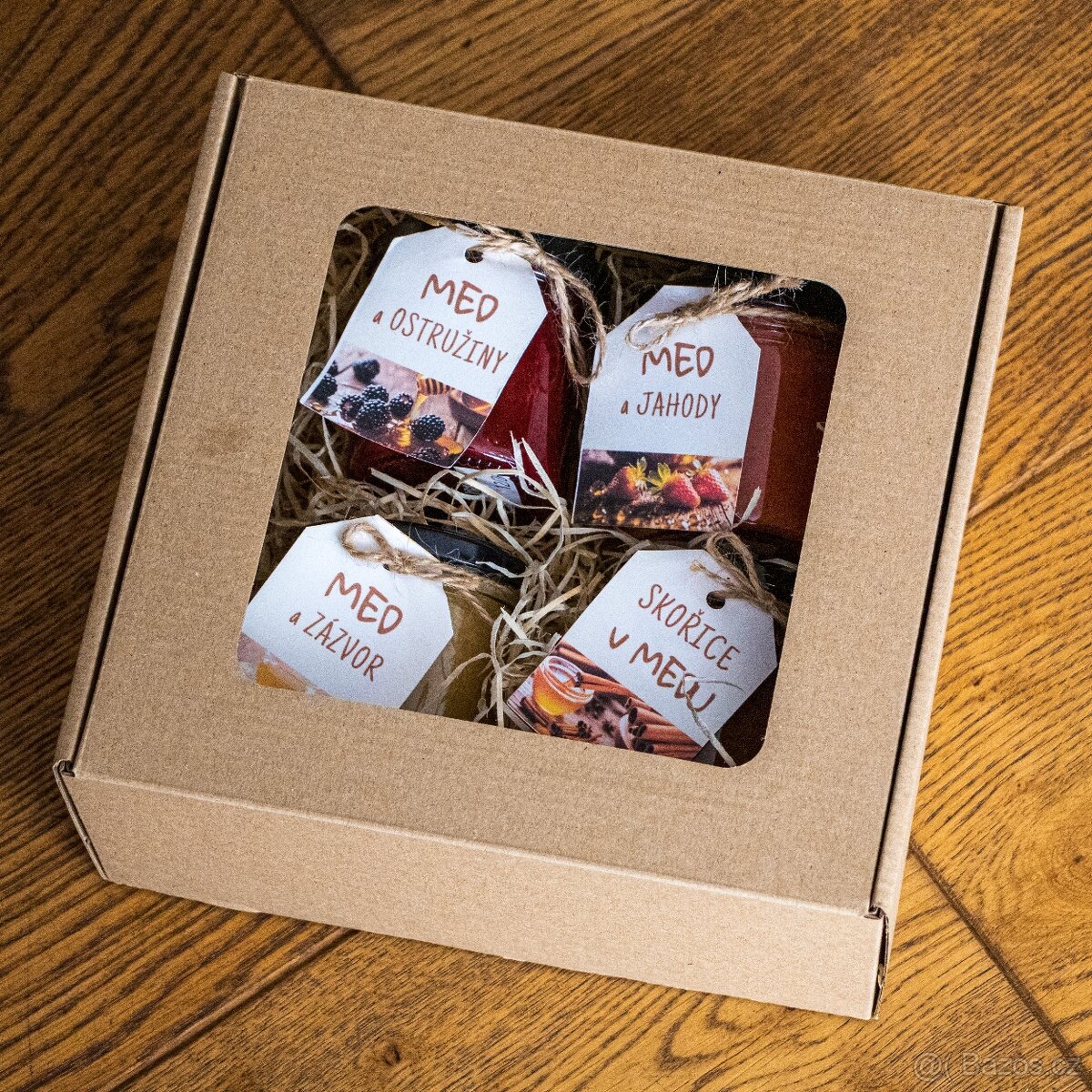 Med jako dárek – poctivý český med v dárkovém balení