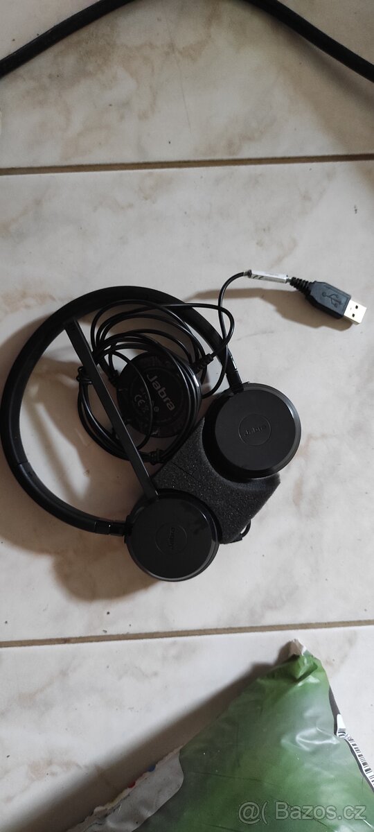 Profesionální sluchátka JABRA s mikrofonem