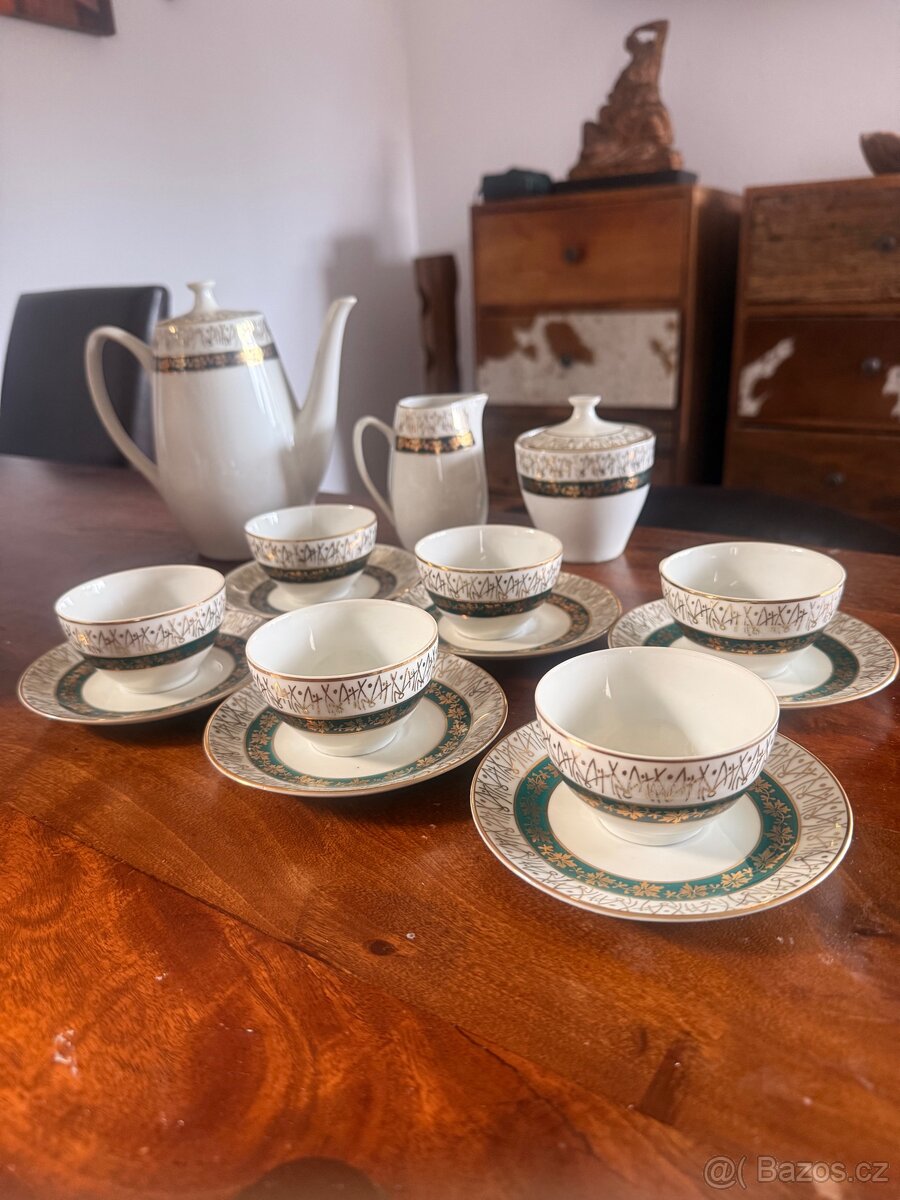 Elegantní porcelánová souprava Haas& Czjzek