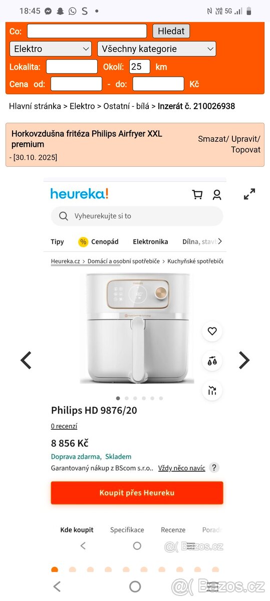 Fritéza Ayrfryer XXL premium