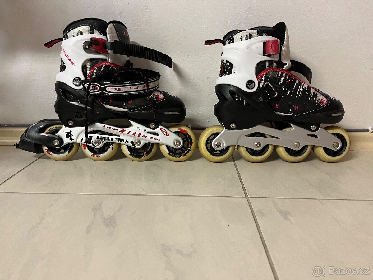 Nastavitelné kolečkové brusle