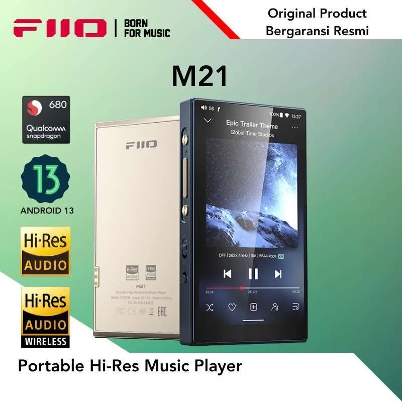 FiiO M21 Hi-Res přehrávač - novinka, záruka Alza