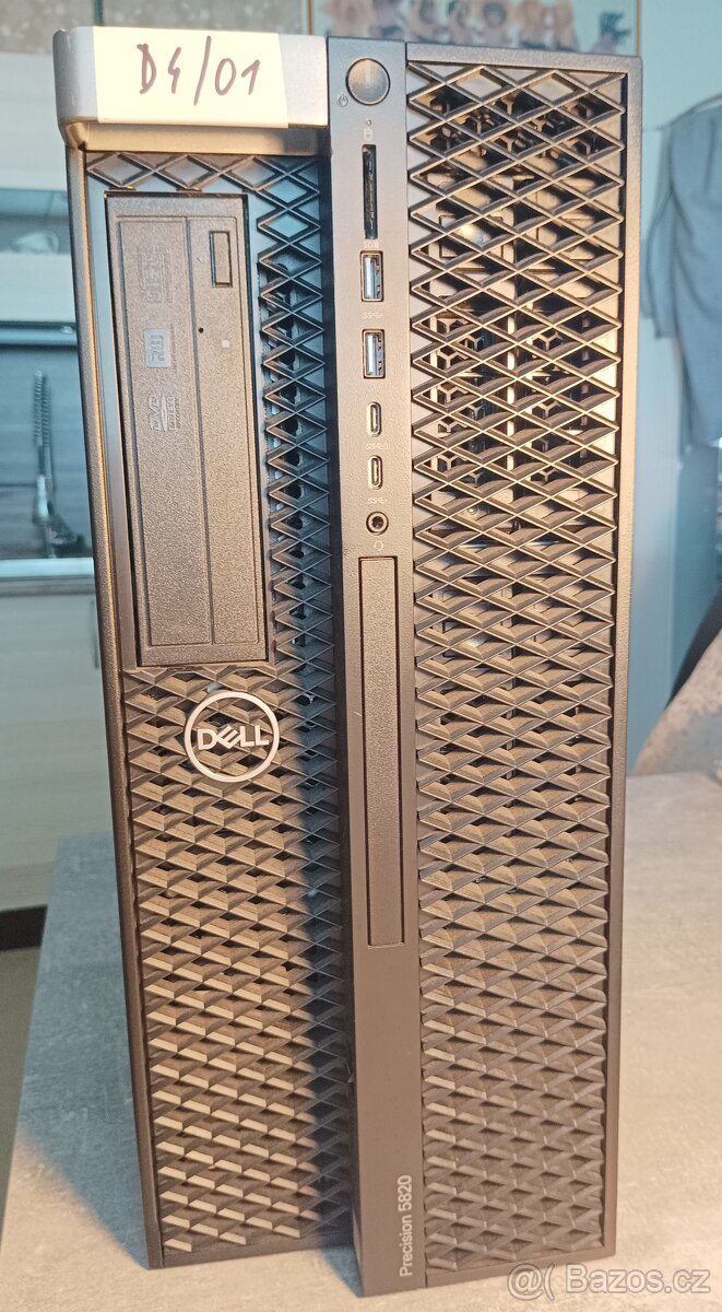 DELL Precision Tower 5820 - XEON W-2135 v4, 64 GB RAM
