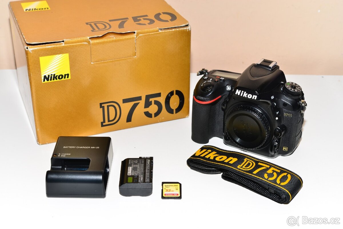 Nikon D750 + Příslušenství