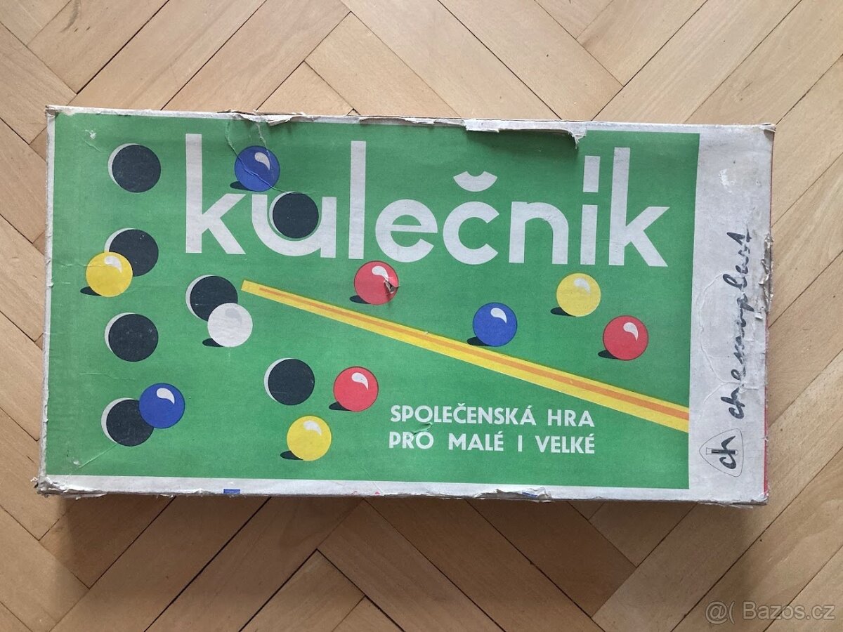 Retro hra Kulečník - Chemoplast Brno