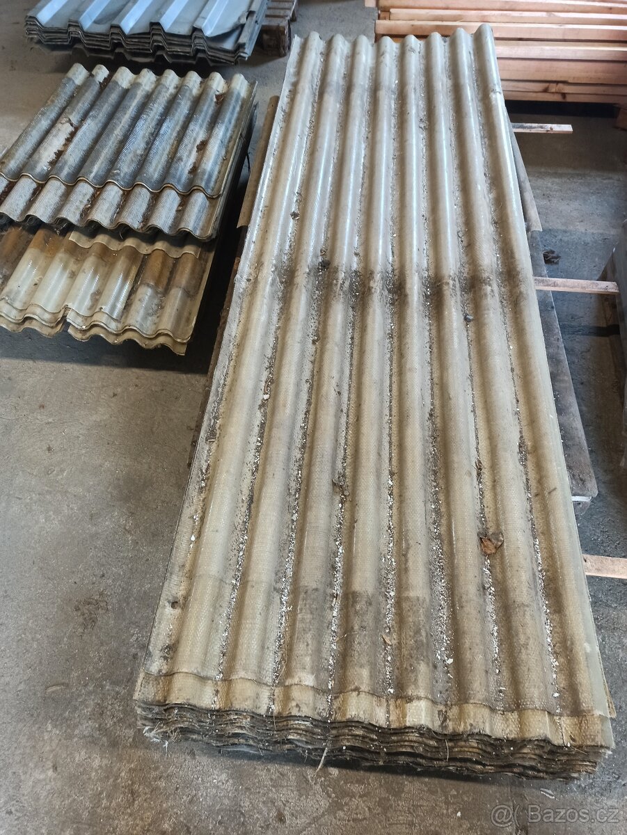 Sklolaminátové desky vlnité