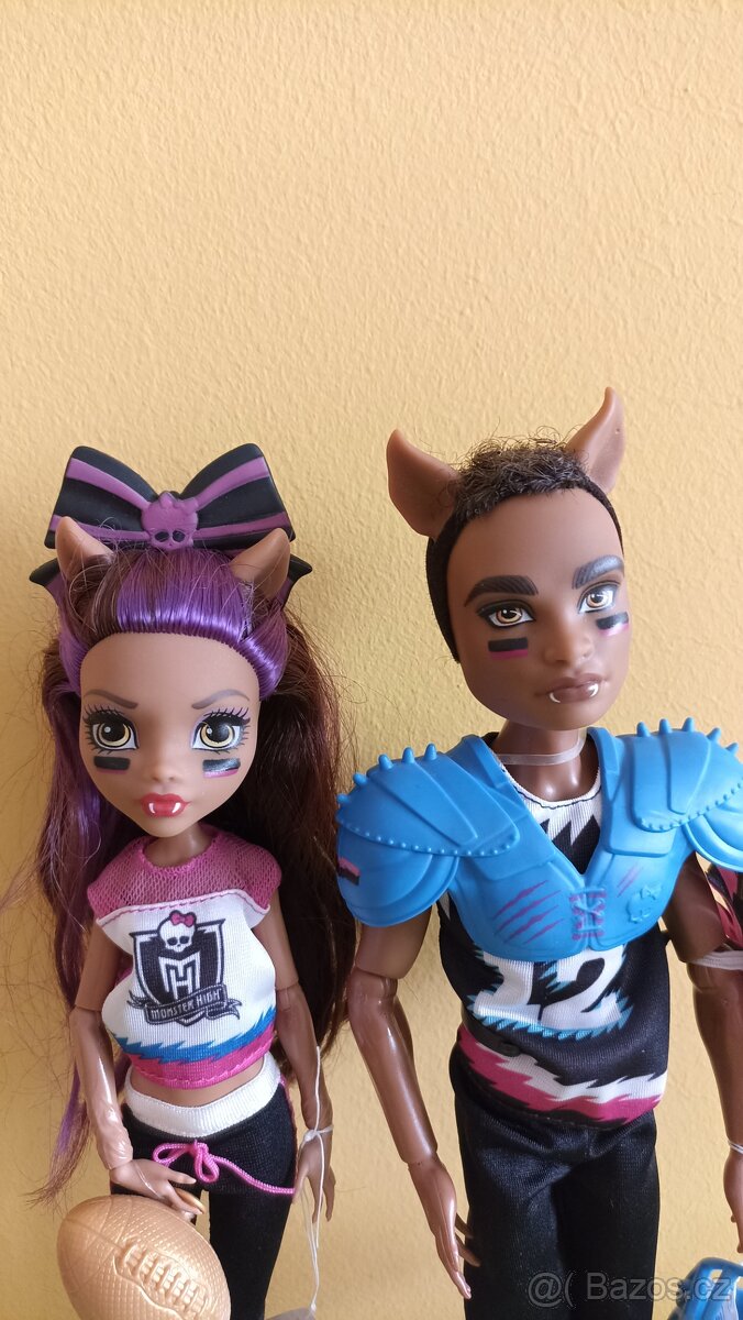 Monster high- sportovní pár EXKLUSIVNĚ
