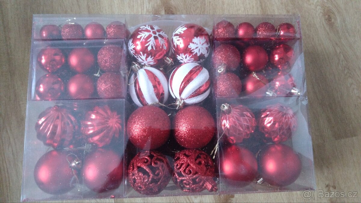 Vánoční ozdoby - sada
