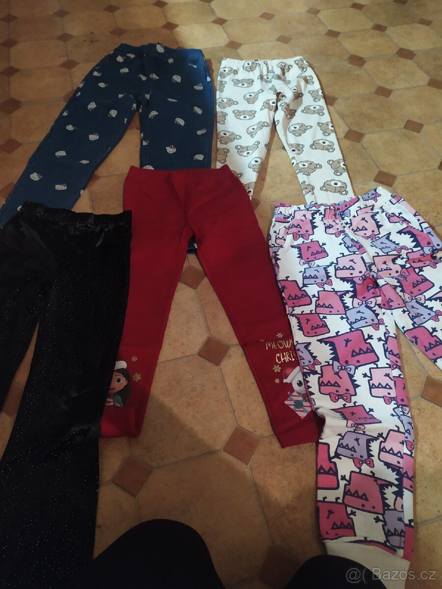 Dětské dívčí kalhoty