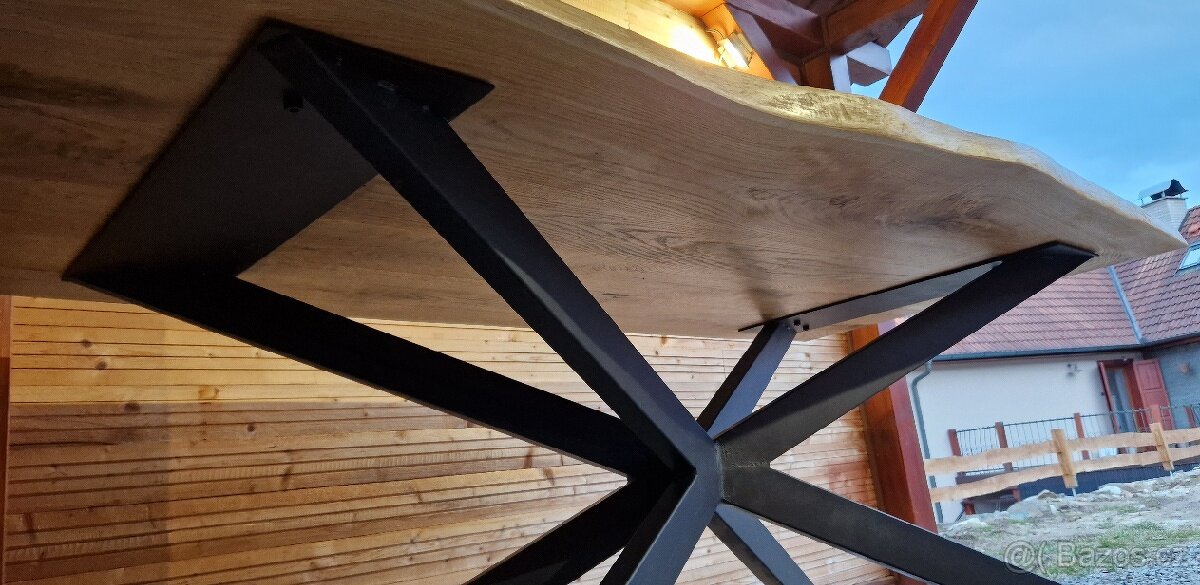 Masivni dubový stůl 200x100cm