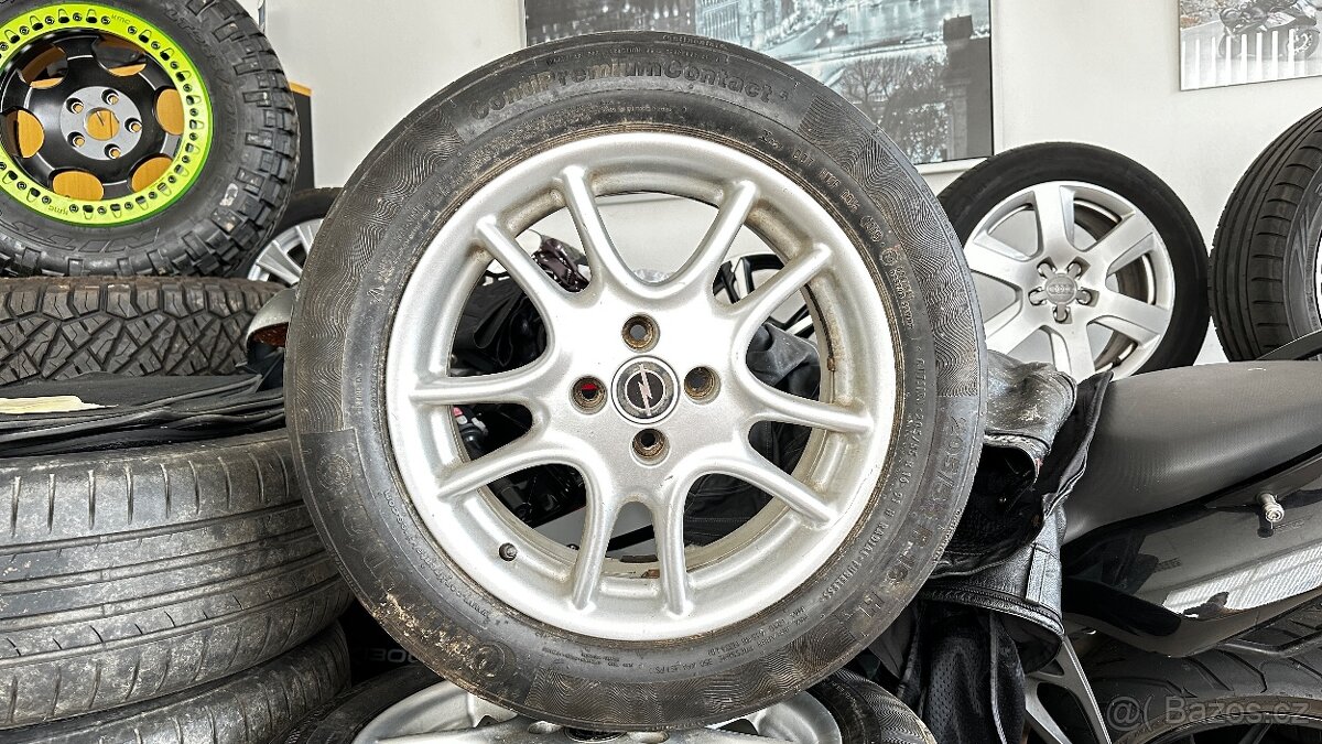 OPEL ASTRA 16' ALU KOLA 4X100 7JX16 ET 45 205/55/R16