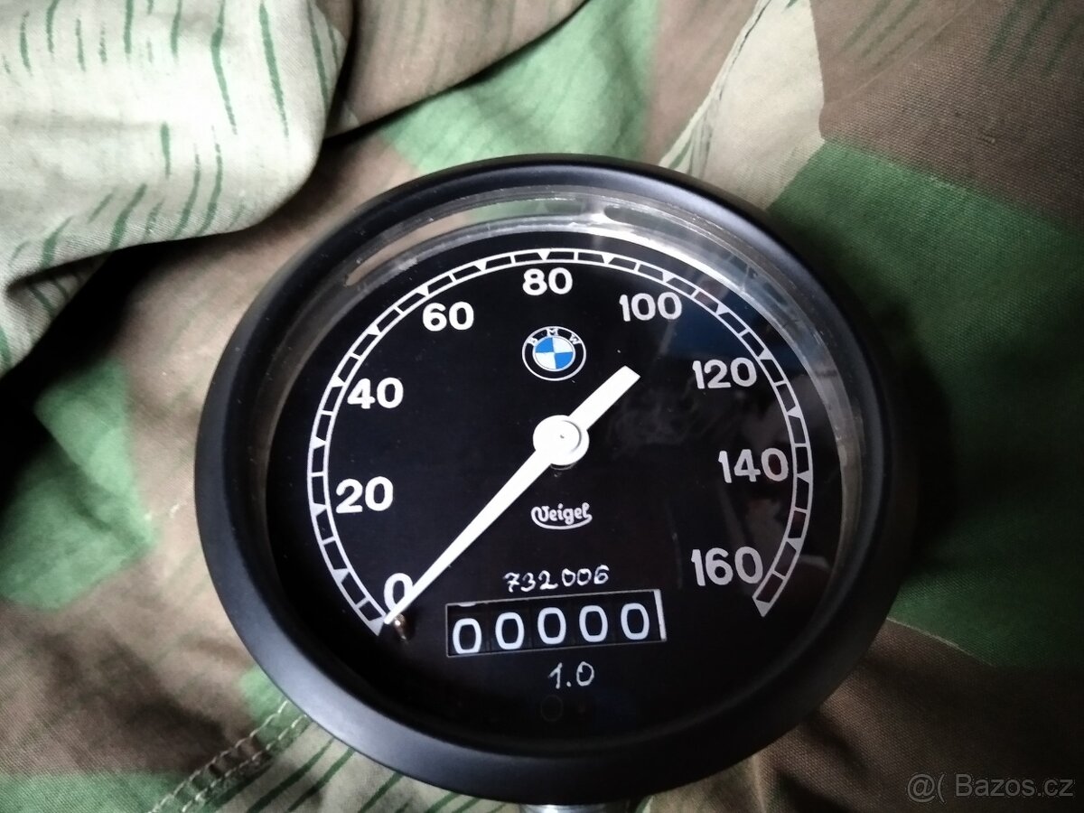 Prodám repliku tachometr VEIGEL 160km BMW R71 R5 R66 R51