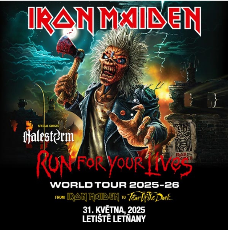 Iron MAIDEN - Praha 2025 1xStátie