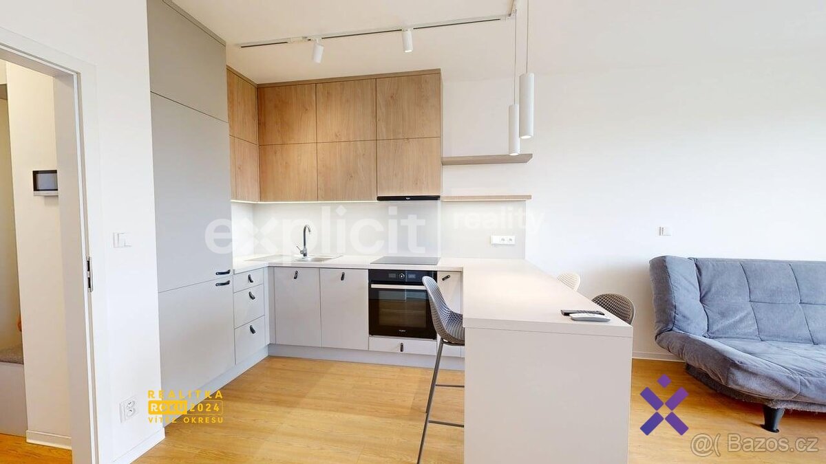 Pronájem bytu 2+kk, 44 m2 - Rezidence u Dřevnice, Otrokovice