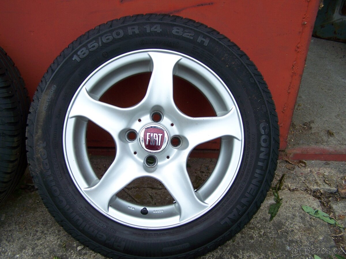 Sada alu kol FIAT 4x98 R14 ET35