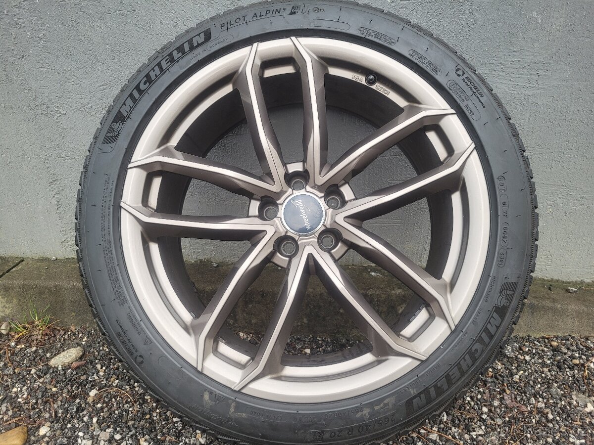 Prodám krásné obuté elektrony alu kola 5X112 R20