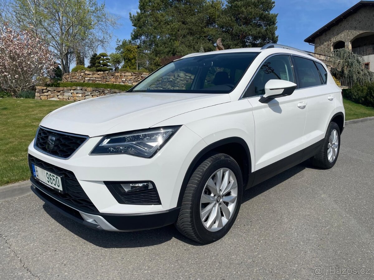 SEAT ATECA 1,6 TDI 85 KW NAVI KAMERA MANUÁL