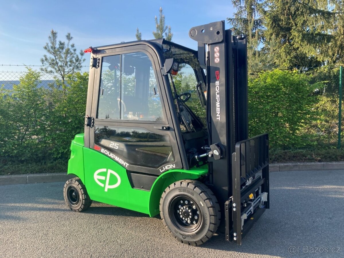 Čelní VZV EP EFL253 P 80V/280Ah; 150A extern.nabíječ |PS6259