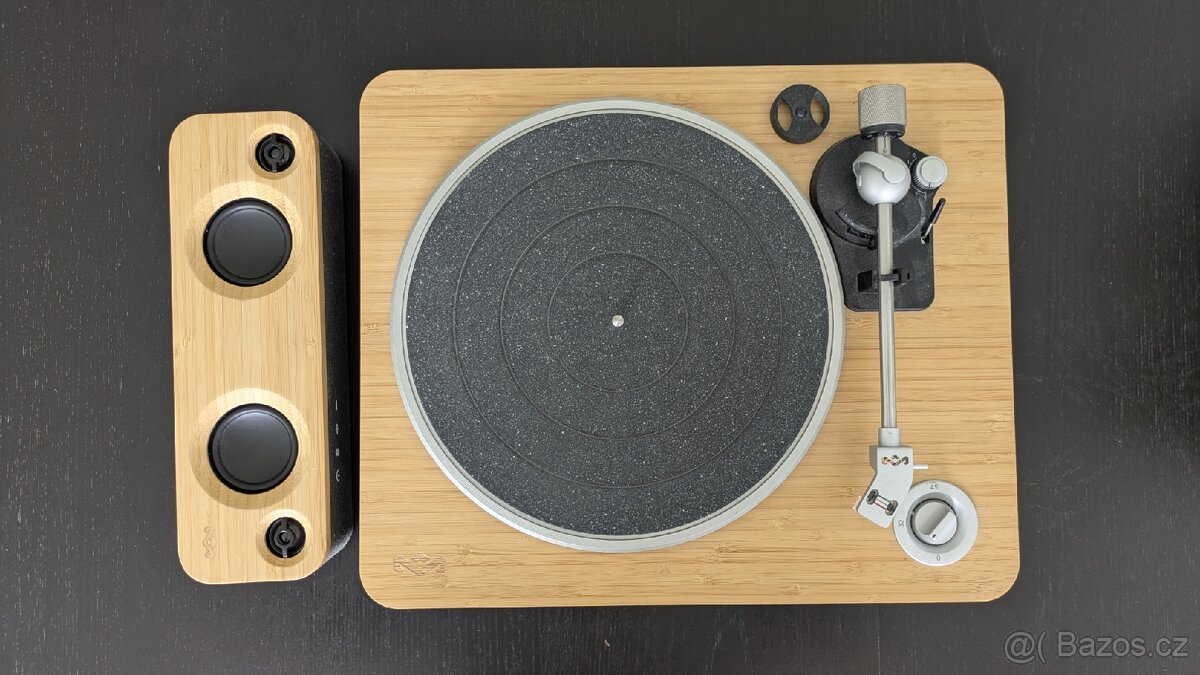 House of Marley stylový gramofon a Bluetooth reproduktor