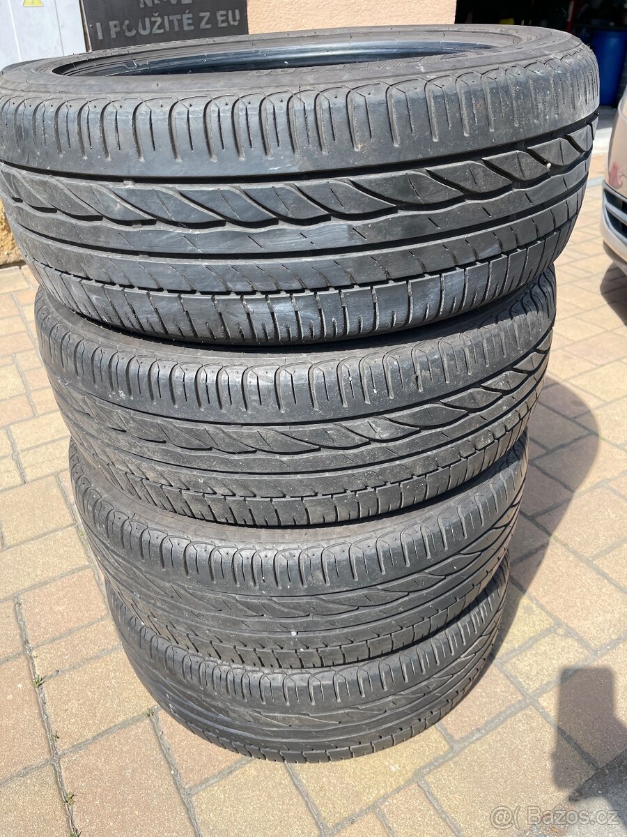 4xletní pneu Bridgestone Turanza 205/55 R17 91H.
