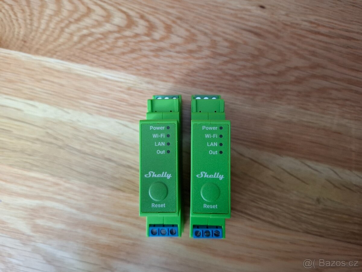 2x Shelly Pro Dimmer 1PM