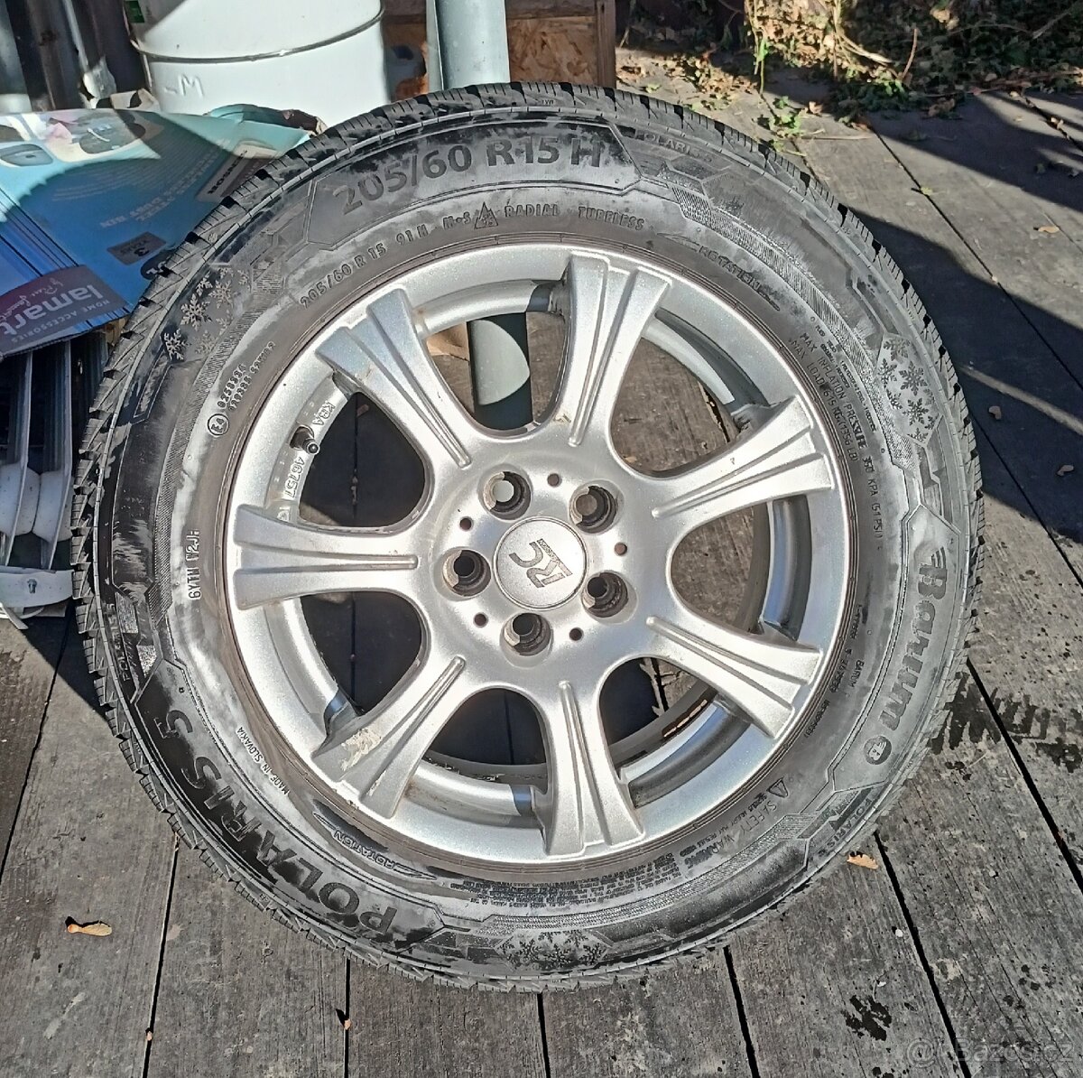 ALU kola r 15r rozteč 5x 100
