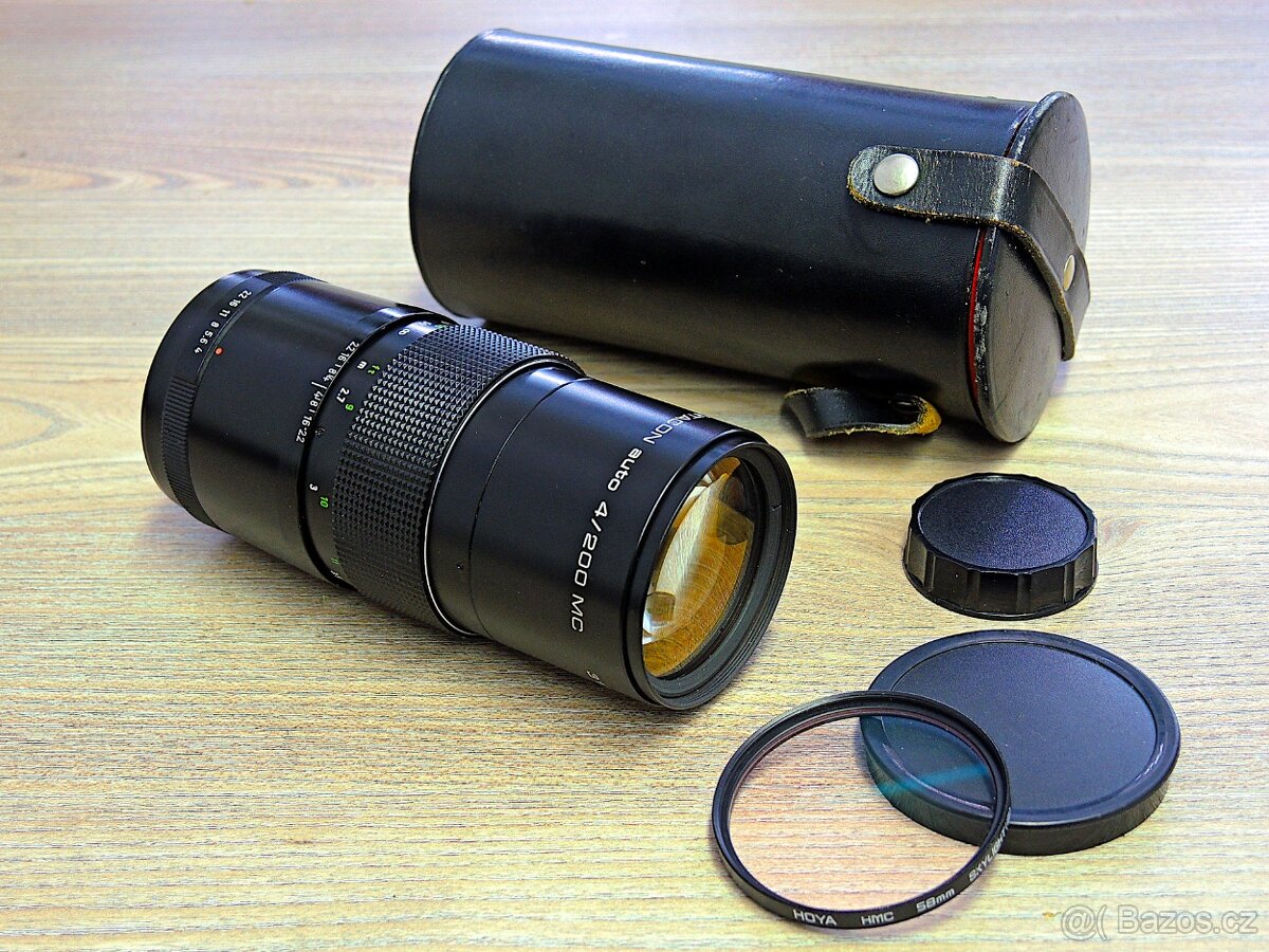 Pentacon Auto MC 4.0/200 (M42 závit)