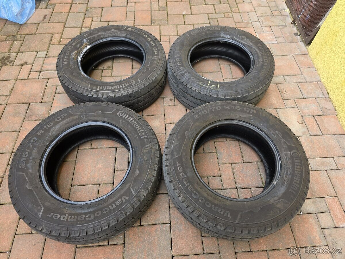 Letní pneu 215/70 R15 CP Continental VancoCamper