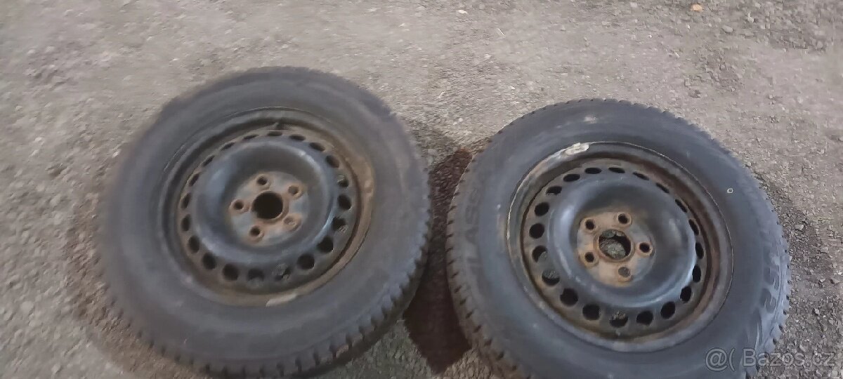 Zimní sada pneumatik Vw T5 5×120