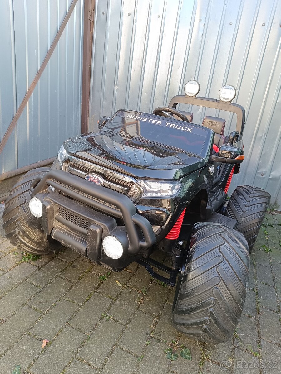 Elektrické auto pro děti Ford Ranger Monster Truck 4x4
