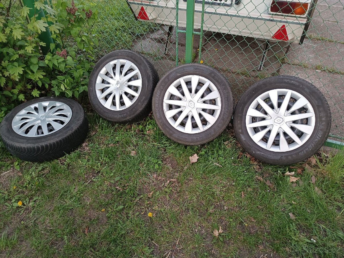 Plechové disky a poklice Renault