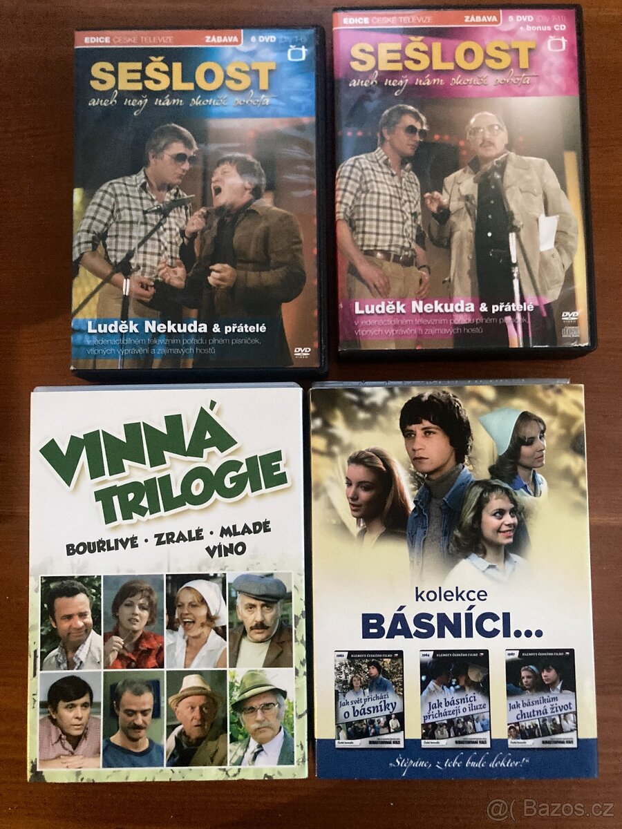 Mix DVD seriálů - viz foto