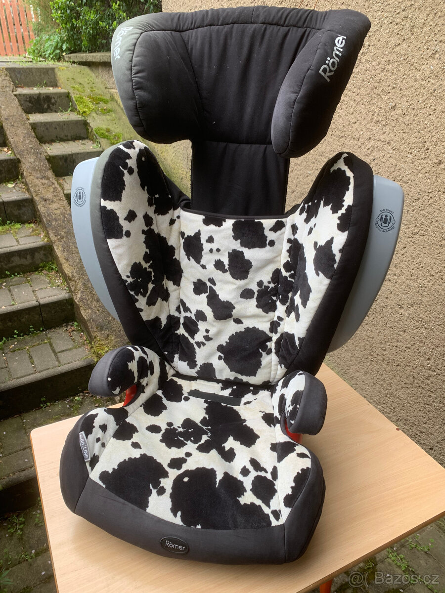 Britax Römer Kid - motiv kráva 15 - 36 kg - s Isofix