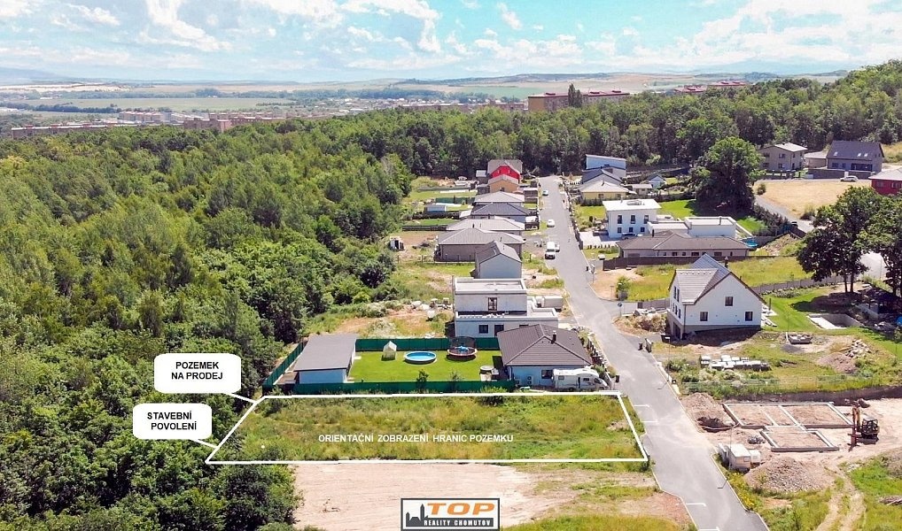STAVEBNÍ POZEMEK, ul. Slunečná, Jirkov, okr. Chomutov