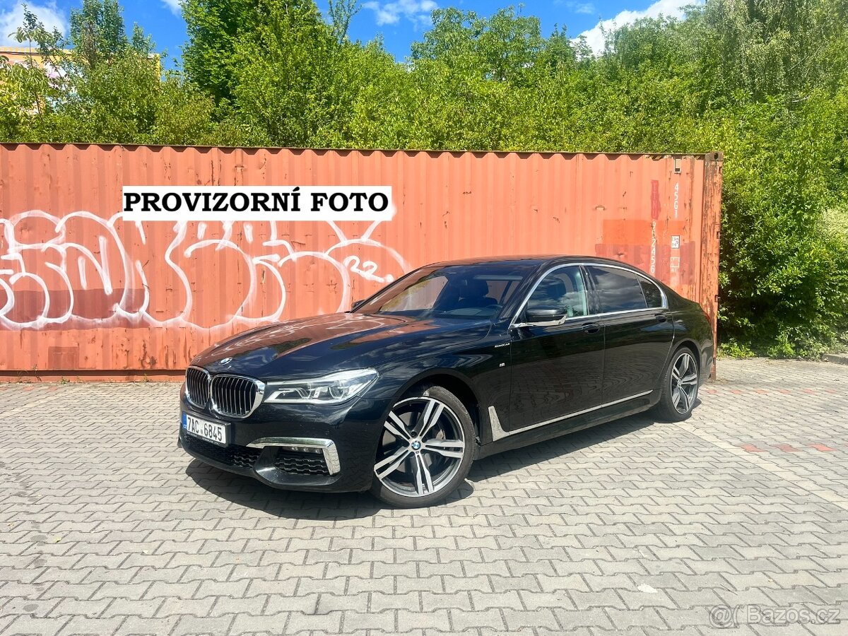 BMW 740 LONG, xDrive, 320k, 2018, 1.MAJ.,ČR, DPH