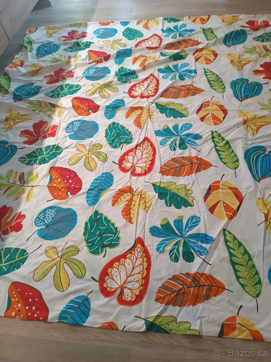 Povlečení podzimní IKEA na dvoulůžko