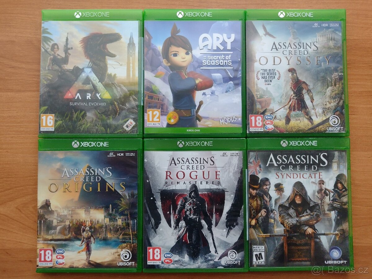 1. - Hry pro XBOX ONE ( k 1.11. )