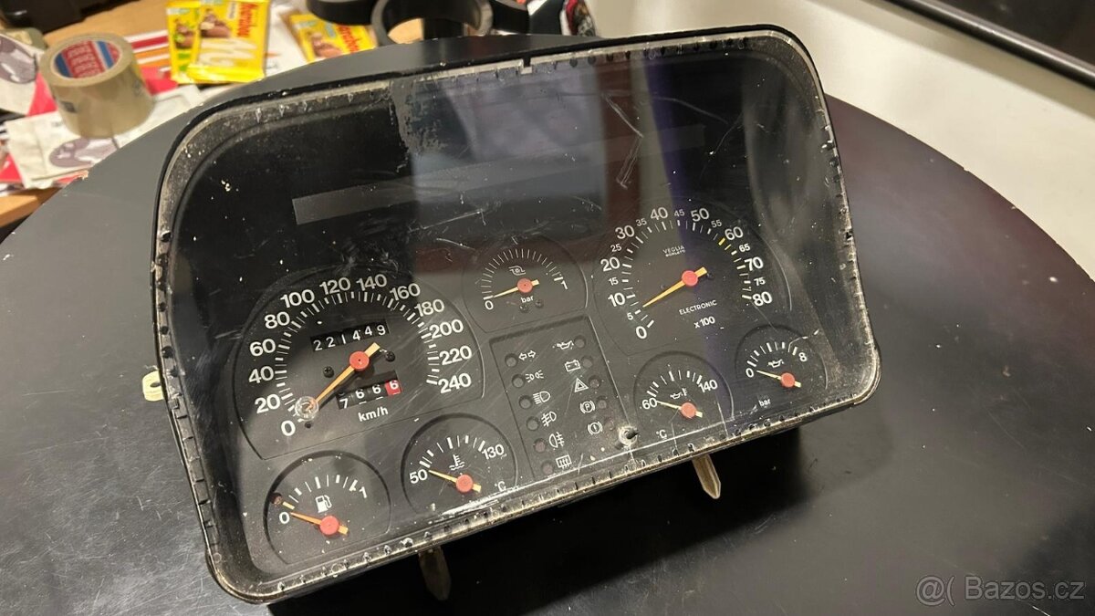 Budíky FIAT UNO turbo + UNO 1.4 Super Diesel