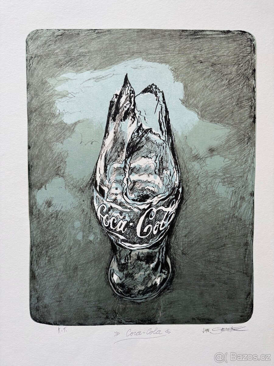 Coca-Cola černobílá